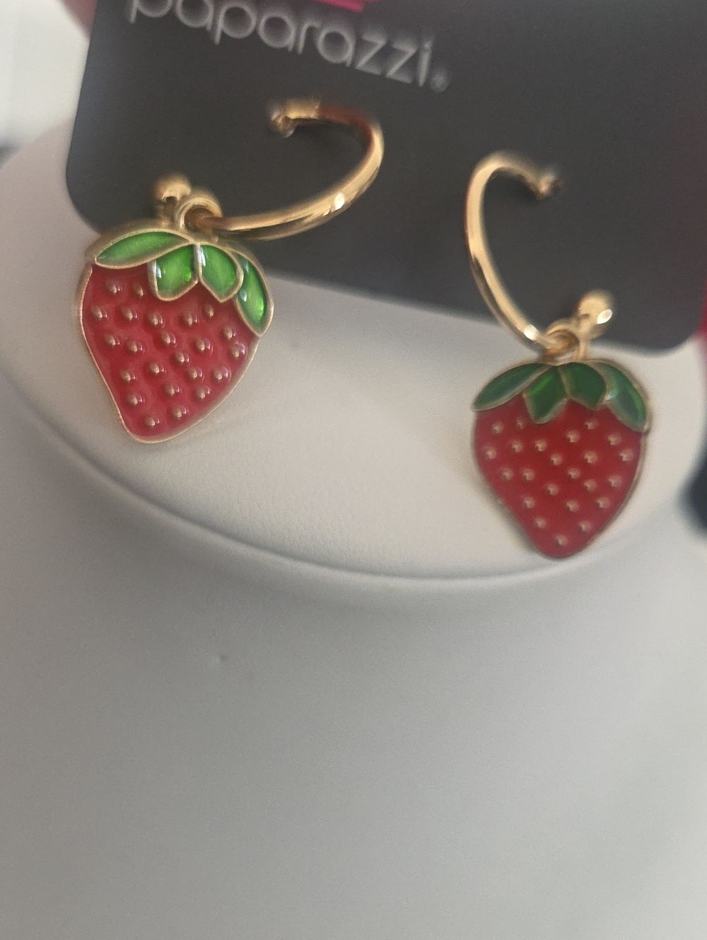 Paparazzi Fadhionable Fruit Hoop Eartings NWT